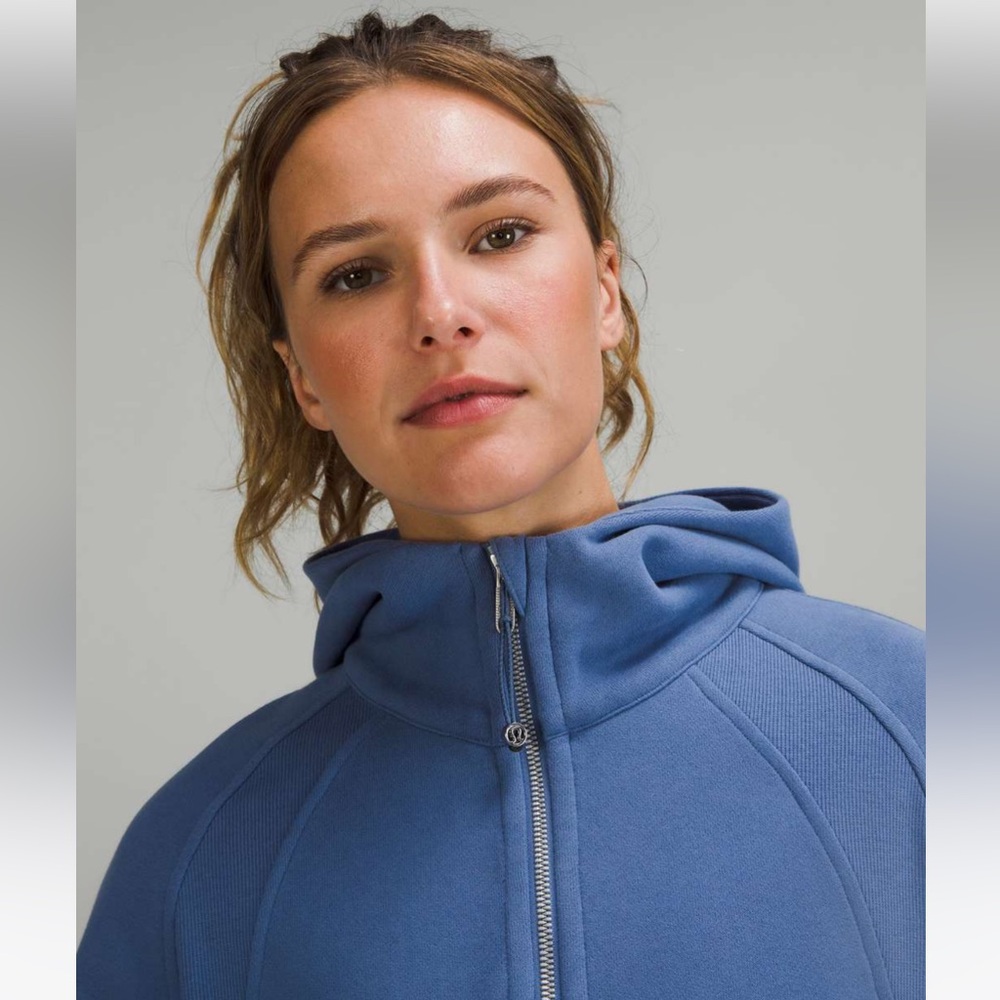 NWT Lululemon Scuba Oversized Half-Zip Hoodie / Water Drop - Picture 4 of 6
